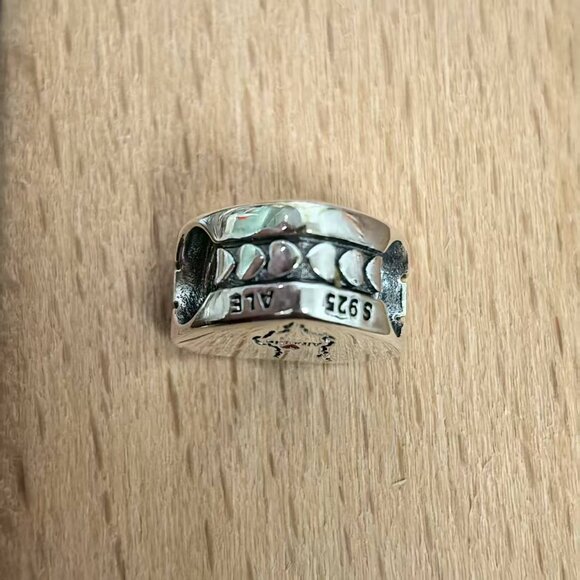 Pandora I Love Republic of Albania Exclusive Heart Charm, S925 Silver Bracelets - Picture 3 of 4